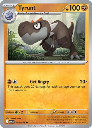 Tyrunt (044) - ME03 Perfect Order Reverse Holofoil