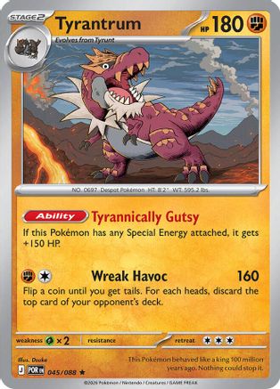 Tyrantrum (045) - ME03 Perfect Order Holofoil