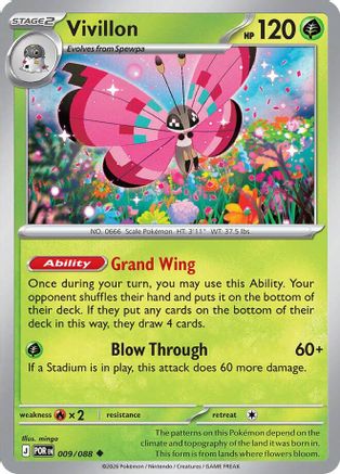 Vivillon (009) - ME03 Perfect Order