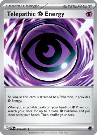 Telepathic Psychic Energy (088) - ME03 Perfect Order Reverse Holofoil