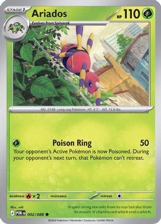 Ariados (002) - ME03 Perfect Order Reverse Holofoil