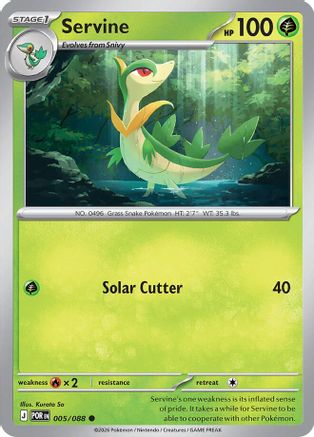 Servine (005) - ME03 Perfect Order Reverse Holofoil