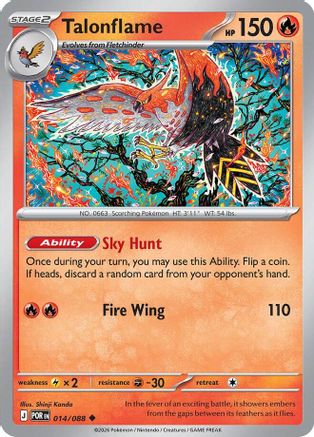 Talonflame (014/088) - ME03 Perfect Order
