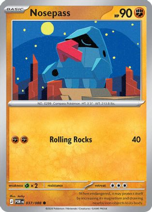 Nosepass (037) - ME03 Perfect Order Reverse Holofoil