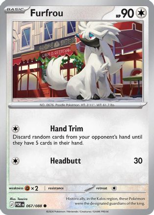 Furfrou (067) - ME03 Perfect Order