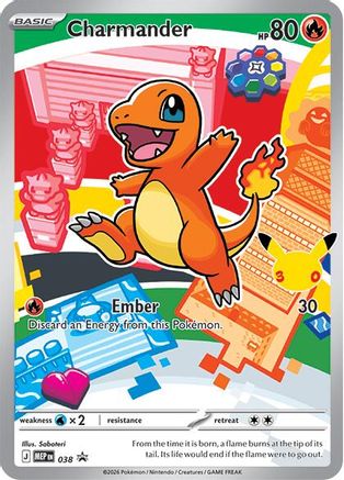 Charmander (038) - ME Mega Evolution Promo Holofoil