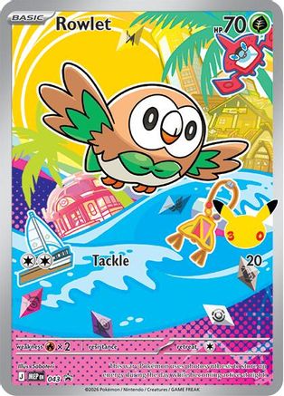 Rowlet (043) - ME Mega Evolution Promo Holofoil