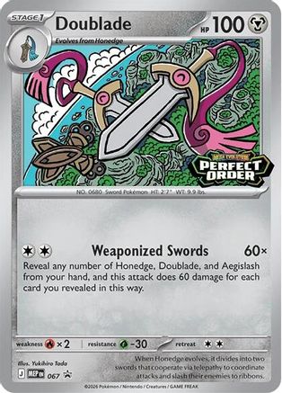 Doublade (067) - ME Mega Evolution Promo