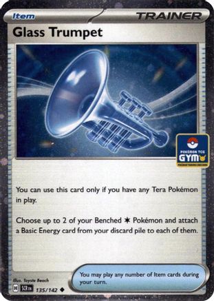 Glass Trumpet (Gym Stamp Asia Exclusive) (135/null) - Miscellaneous Cards & Products Holofoil