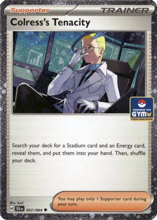 Colress's Tenacity (Gym Stamp Asia Exclusive) (057/null) - Miscellaneous Cards & Products Holofoil