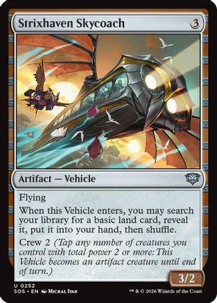 Strixhaven Skycoach (SOS-252) - Secrets of Strixhaven