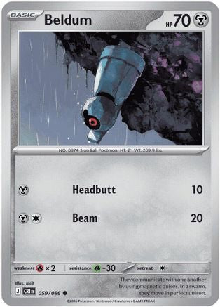 Beldum (059/null) - ME04 Chaos Rising