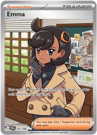 Emma (107/086) - ME04 Chaos Rising Holofoil
