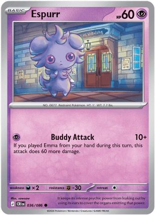 Espurr (036/null) - ME04 Chaos Rising