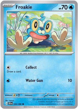 Froakie (020/086) - ME04 Chaos Rising