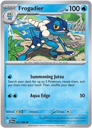 Frogadier (021/086) - ME04 Chaos Rising