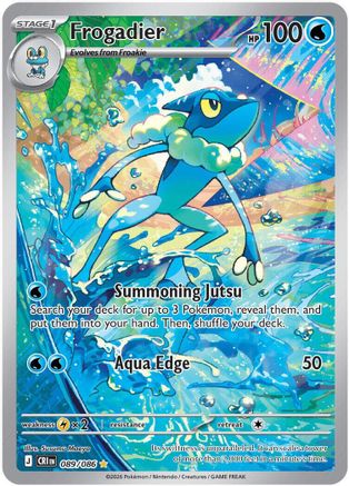 Frogadier (089/086) - ME04 Chaos Rising Holofoil