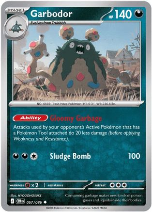 Garbodor (057/null) - ME04 Chaos Rising