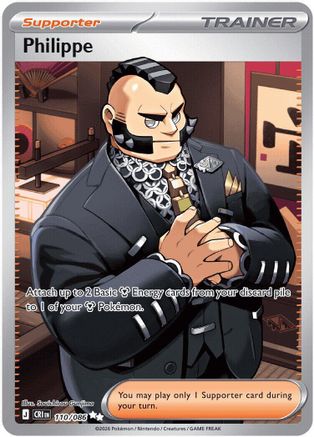 Philippe (110/086) - ME04 Chaos Rising Holofoil
