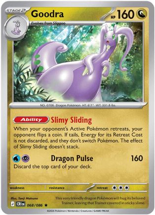 Goodra (Non-Holo) (068/086) - Deck Exclusives
