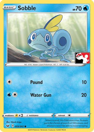 Sobble (Library Exclusive) (055/null) - Miscellaneous Cards & Products Reverse Holofoil