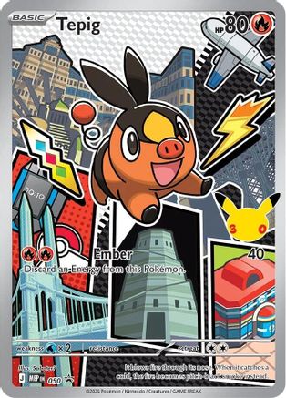 Tepig (050/null) - ME Mega Evolution Promo Holofoil