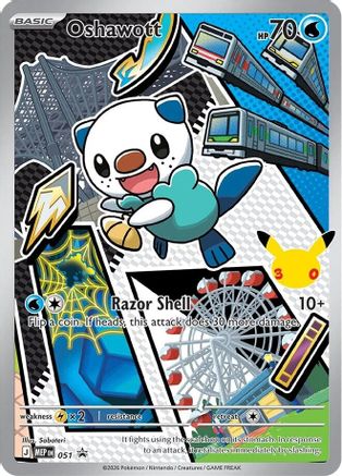 Oshawott (051/null) - ME Mega Evolution Promo Holofoil