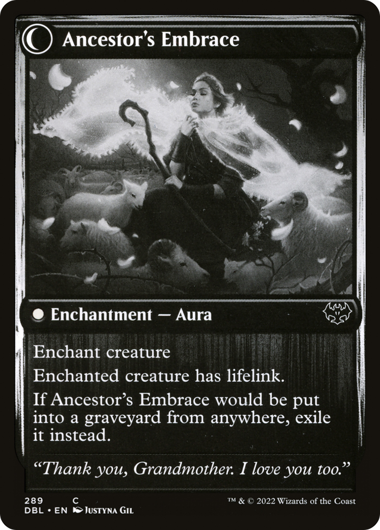 Kindly Ancestor // Ancestor's Embrace (DBL-289) - Innistrad: Double Feature: (Double Faced Transform)