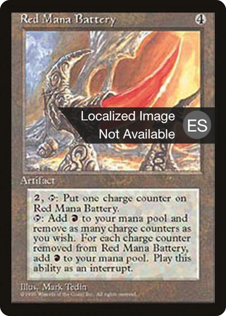 Red Mana Battery [Fourth Edition Foreign Black Border]