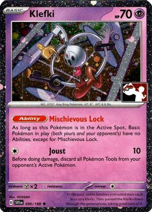 Klefki (Cosmos Holo) (096/198) - Prize Pack Series Cards Holofoil
