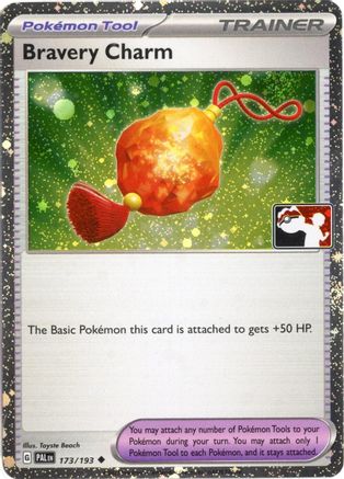 Bravery Charm (Cosmos Holo) (173/193) - Prize Pack Series Cards Holofoil