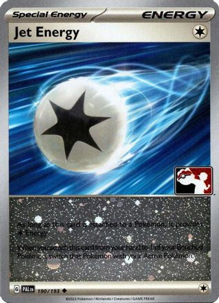 Jet Energy (Cosmos Holo) (190/193) - Prize Pack Series Cards Reverse Holofoil