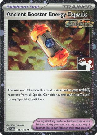 Ancient Booster Energy Capsule (Cosmos Holo) (159/182) - Prize Pack Series Cards Holofoil
