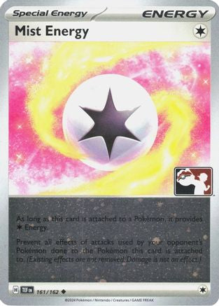 Mist Energy (Cosmos Holo) (161/162) - Prize Pack Series Cards Reverse Holofoil