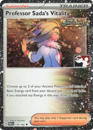 Professor Sada's Vitality (Cosmos Holo) (170/182) - Prize Pack Series Cards Holofoil