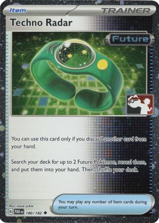 Techno Radar (Cosmos Holo) (180/182) - Prize Pack Series Cards Holofoil