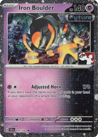 Iron Boulder (Cosmos Holo) (071/142) - Prize Pack Series Cards Holofoil