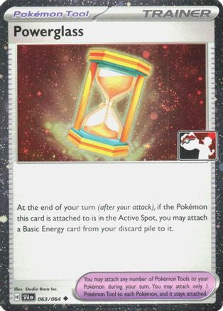 Powerglass (Cosmos Holo) (063/064) - Prize Pack Series Cards Holofoil