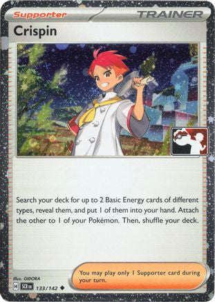 Crispin (Cosmos Holo) (133/142) - Prize Pack Series Cards Holofoil