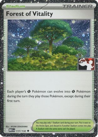 Forest of Vitality (Cosmos Holo) (117/132) - Prize Pack Series Cards Holofoil