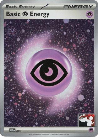 Basic Psychic Energy MEE (Cosmos Holo) (005/null) - Prize Pack Series Cards Holofoil