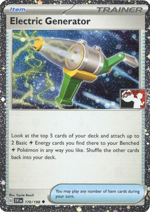 Electric Generator (Cosmos Holo) (170/198) - Prize Pack Series Cards Holofoil