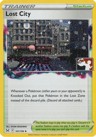 Lost City (Cosmos Holo) (161/196) - Prize Pack Series Cards Holofoil