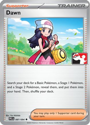 Dawn (087/094) - Prize Pack Series Cards