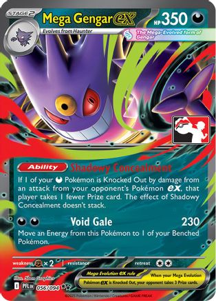 Mega Gengar ex (056/094) - Prize Pack Series Cards Holofoil