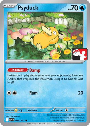 Psyduck (039/217) - Prize Pack Series Cards