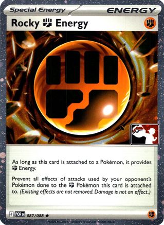 Rocky Fighting Energy (Cosmos Holo) (087/088) - Prize Pack Series Cards Holofoil
