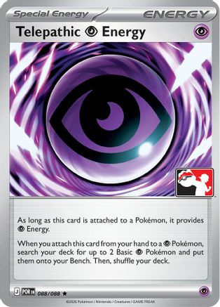 Telepathic Psychic Energy (088/088) - Prize Pack Series Cards