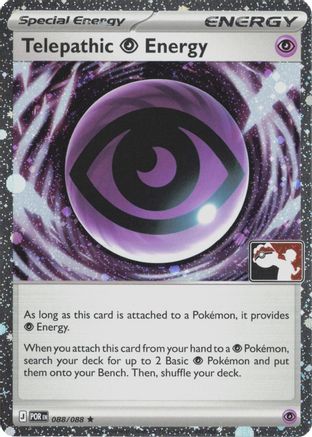 Telepathic Psychic Energy (Cosmos Holo) (088/088) - Prize Pack Series Cards Holofoil
