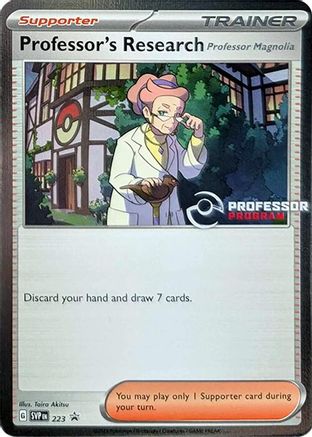 Professor's Research [Professor Magnolia] (223) - Professor Program Promos Holofoil